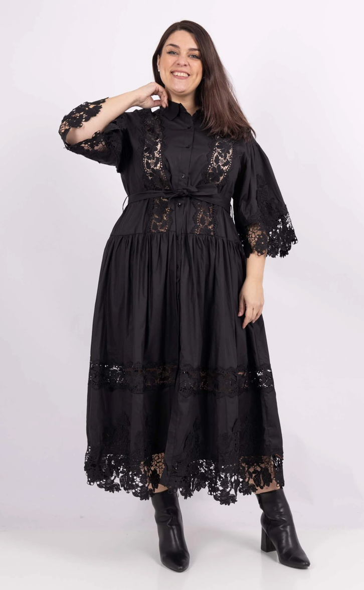 Robe Adeline Studio J - robe coton naturelle confortable femme grande taille collection printemps été 2026