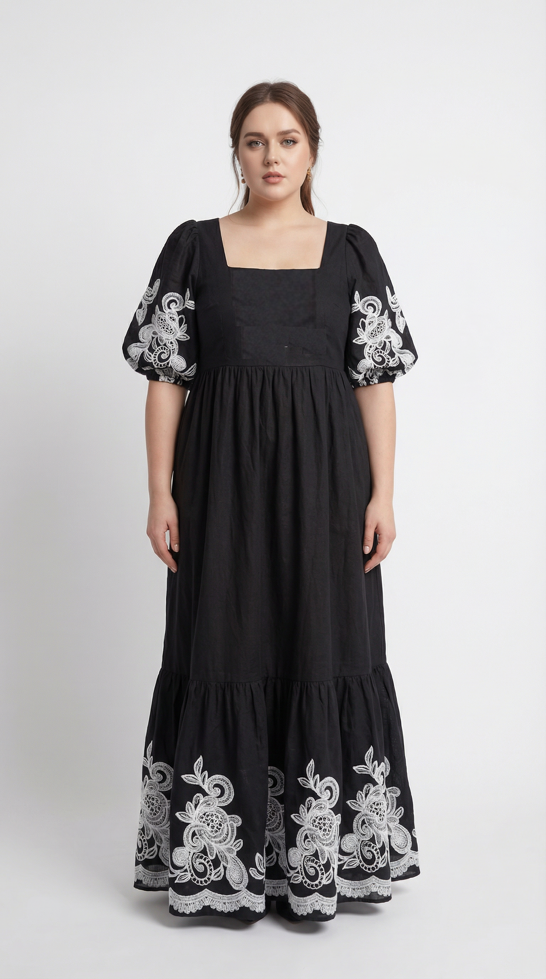 Robe Fleur Studio J - robe légère coton colorée femme grande taille collection printemps été 2026