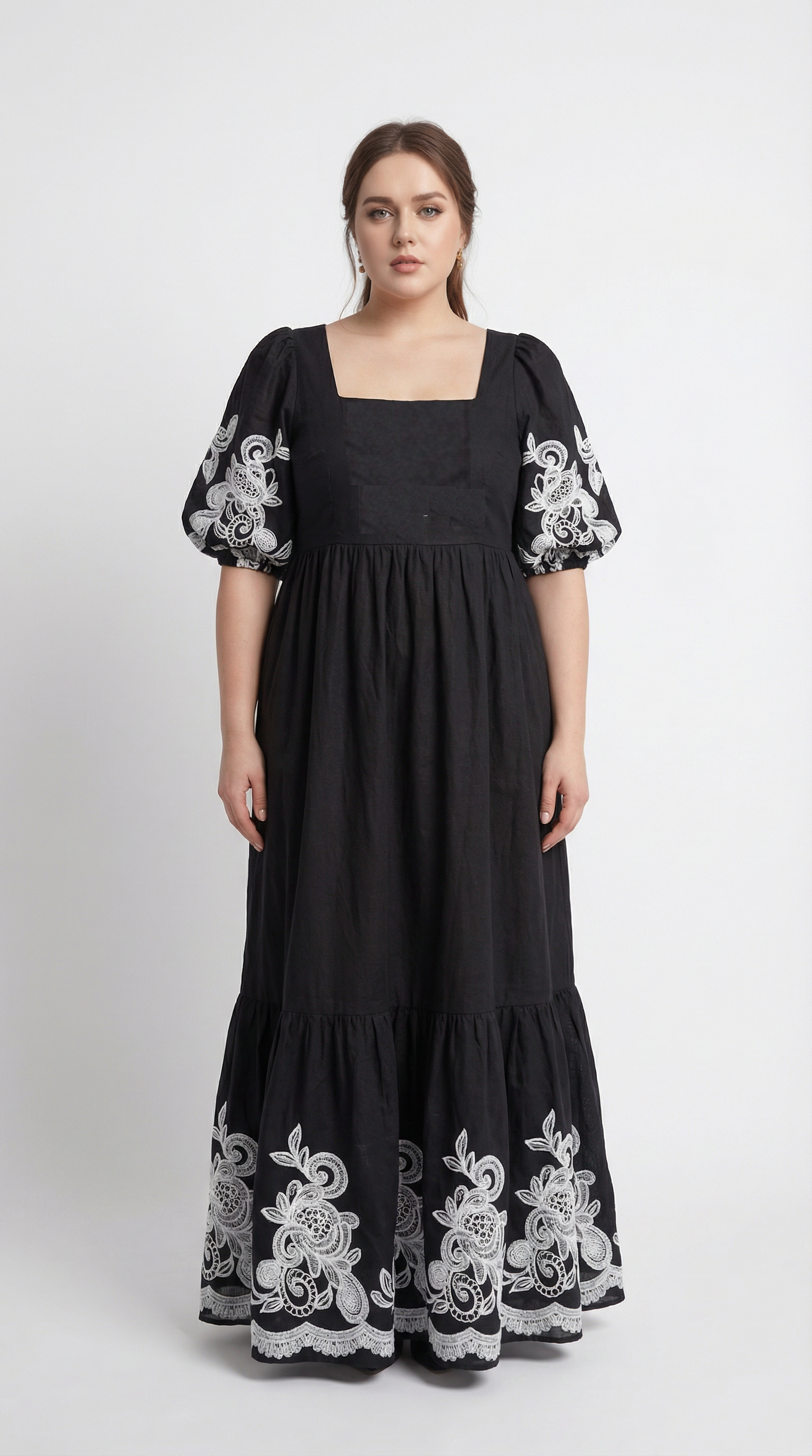 Robe Fleur Studio J - robe légère coton colorée femme grande taille collection printemps été 2026