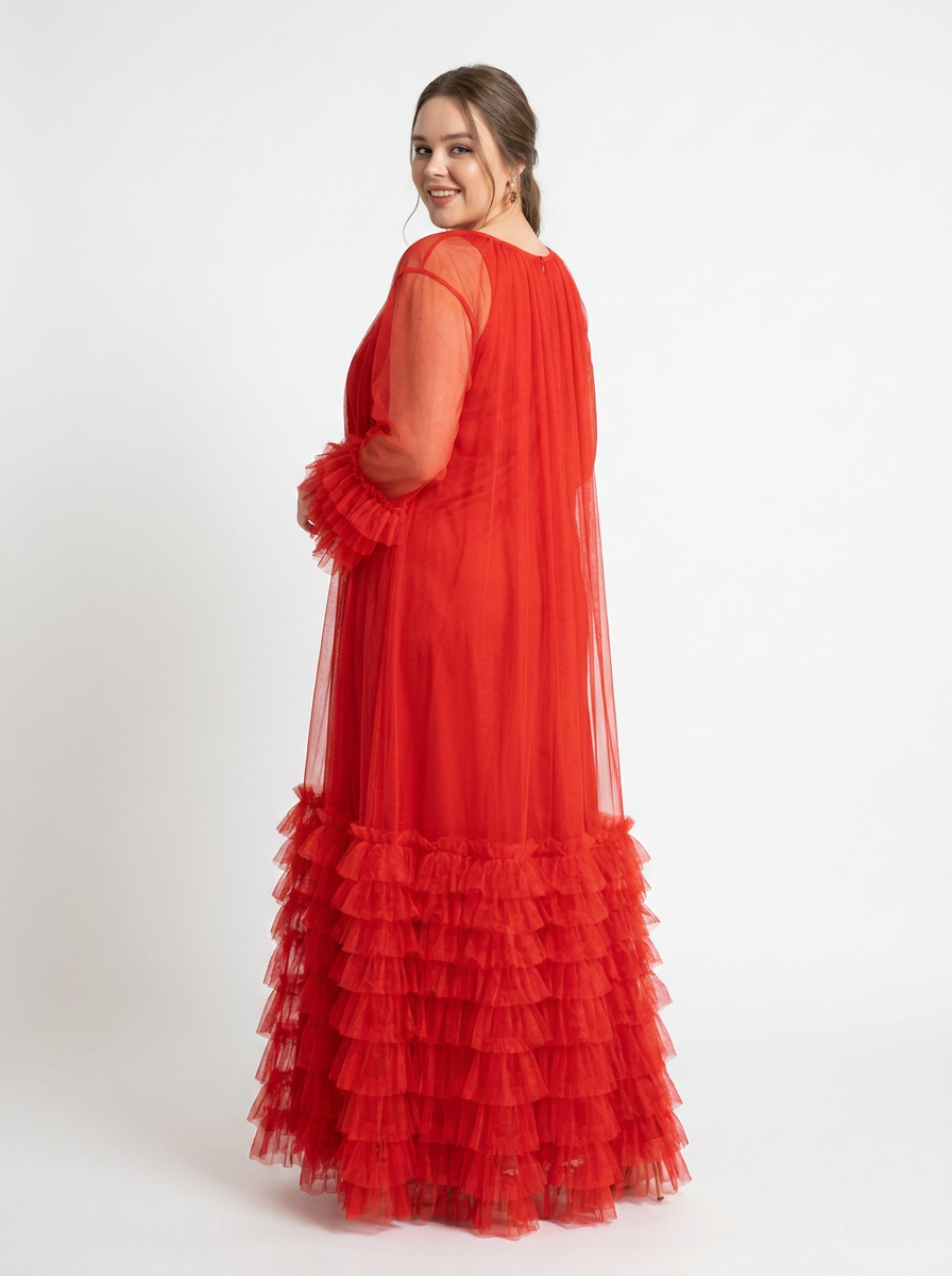 Robe Sarah – Studio J | Rouge