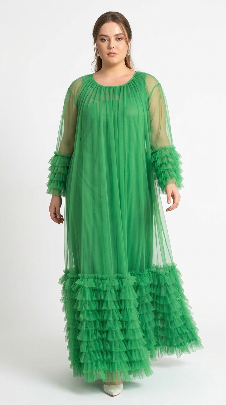 Robe Sarah – Studio J | Vert