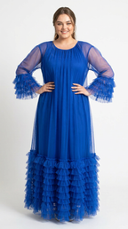 Robe Sarah – Studio J | Bleu