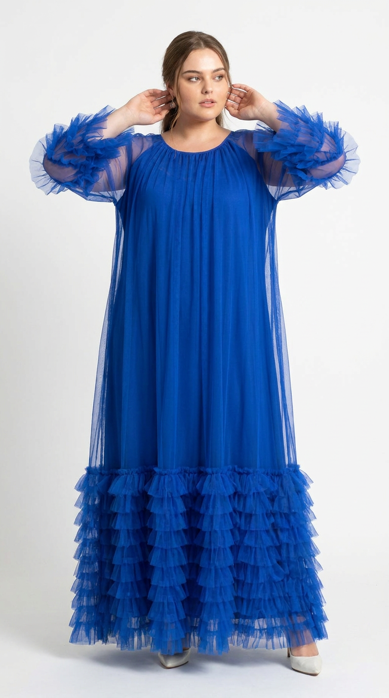 Robe Sarah – Studio J | Bleu