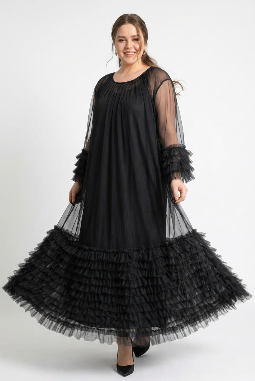 Robe Sarah – Studio J | Noir