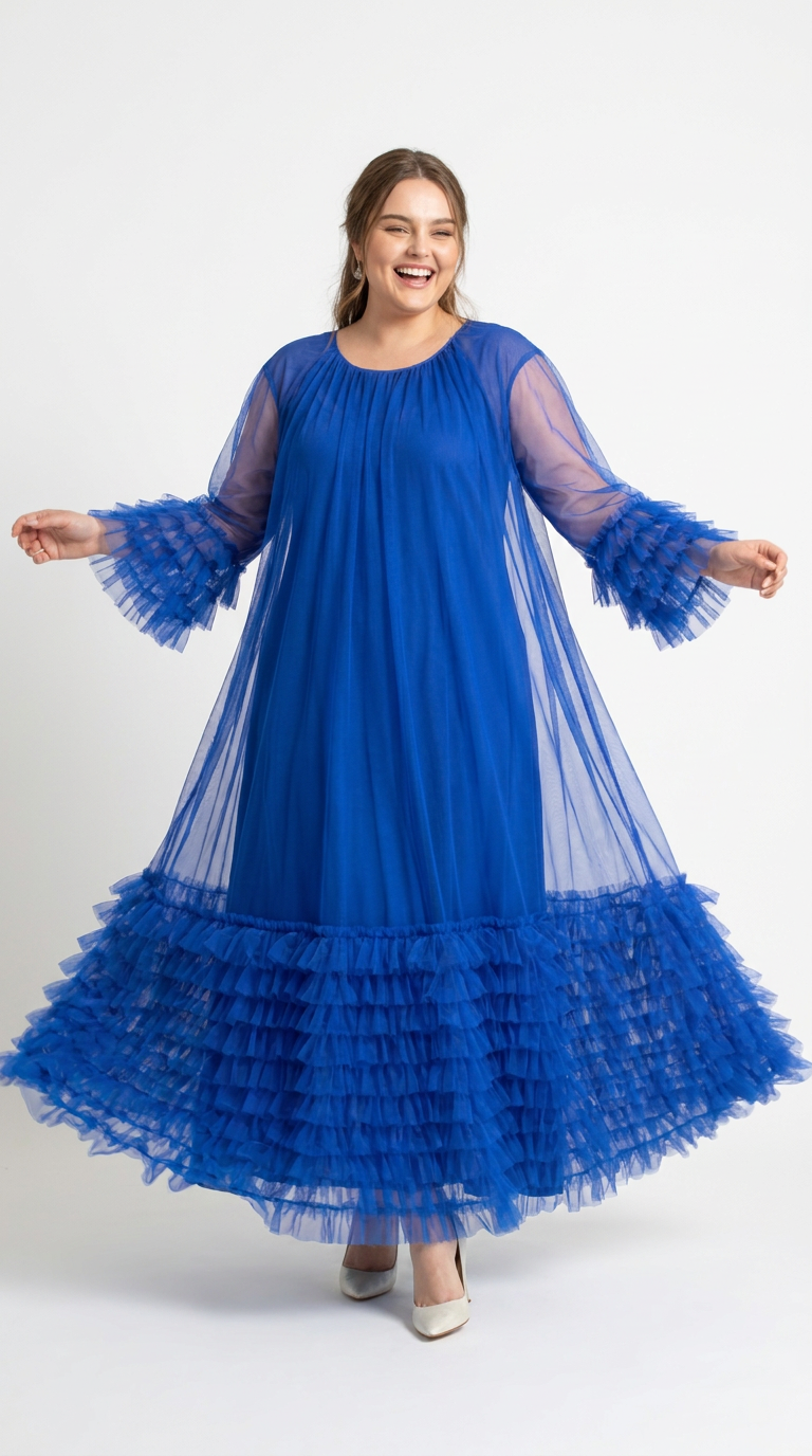Robe Sarah – Studio J | Bleu