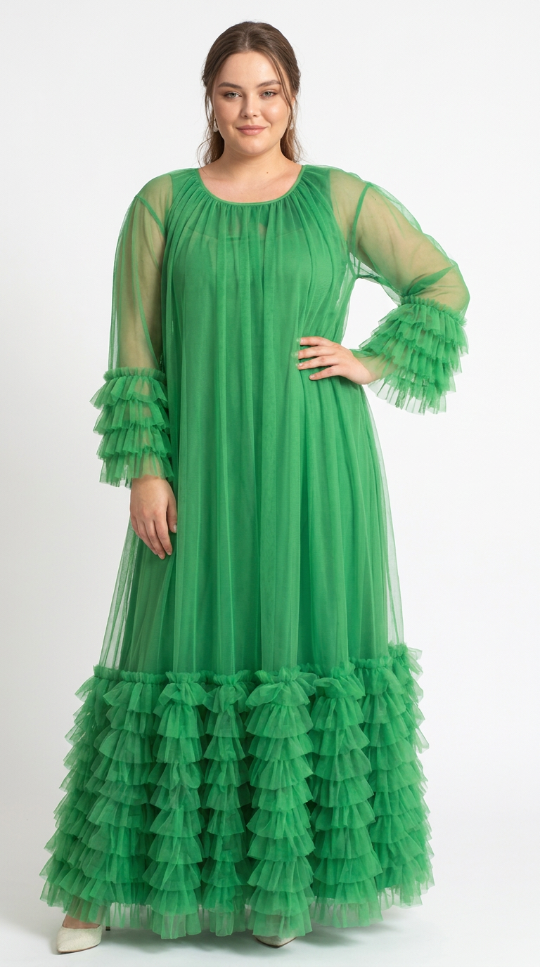 Robe Sarah – Studio J | Vert