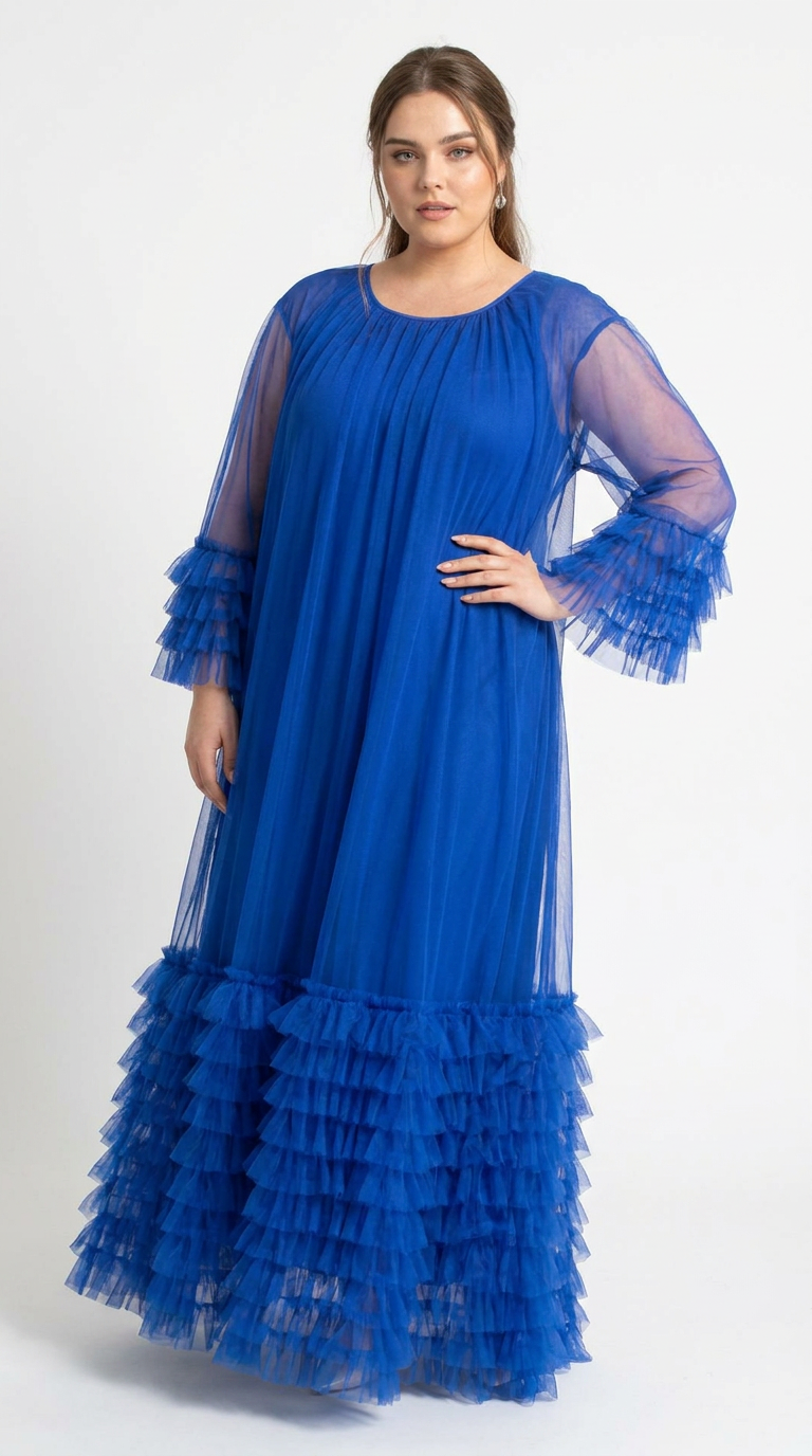Robe Sarah – Studio J | Bleu