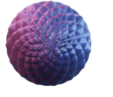 Filament 3D PLA Silk – 1.75 mm – 1 kg - Violet Bleu - Studio J