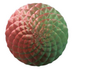 Filament 3D PLA Silk – 1.75 mm – 1 kg Rouge Vert - Studio J