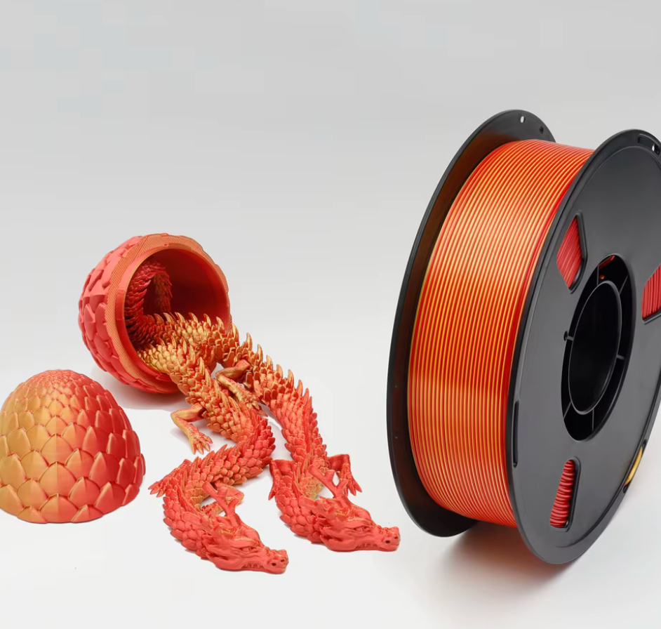 Pack Filament 3D PLA Silk – 1.75 mm – Bi color surprise - Studio J