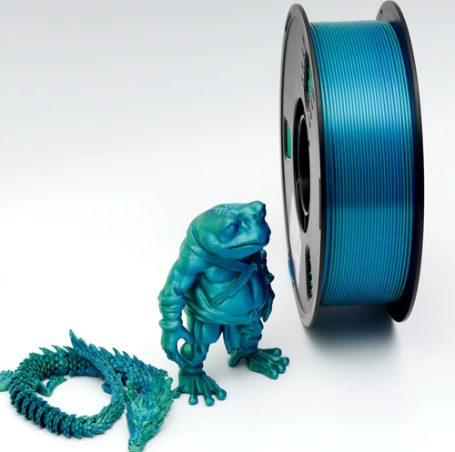 Pack Filament 3D PLA Silk – 1.75 mm – Bi color surprise - Studio J