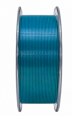 Filament 3D PLA Silk – 1.75 mm – 1 kg Bleu Vert