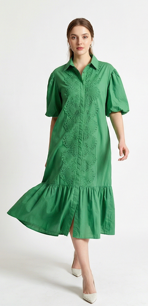 Robe Barbara grande taille colorée - Studio J - Printemps/Été 2026