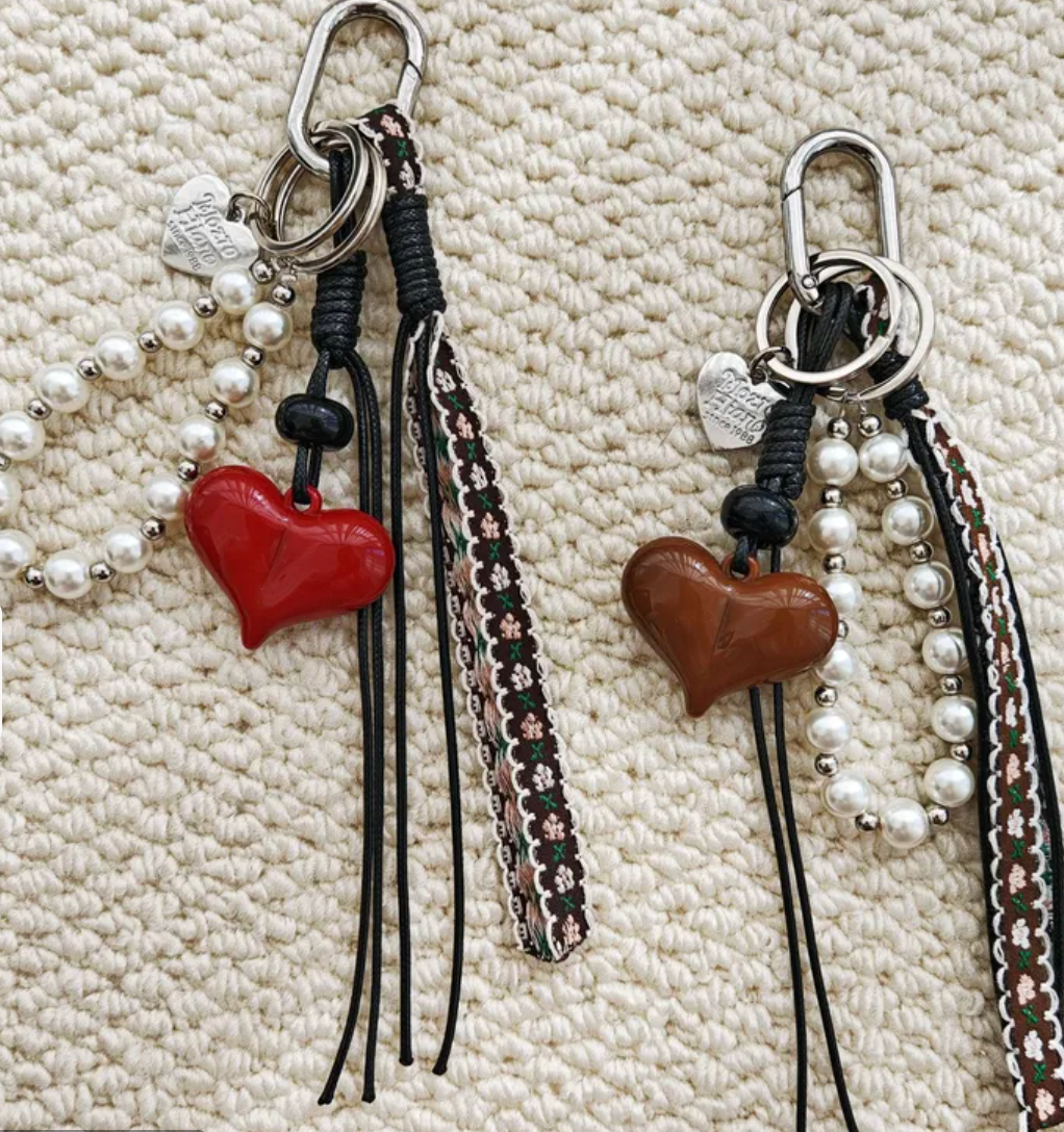 Bag Charm Cœur Créatif – Studio J
