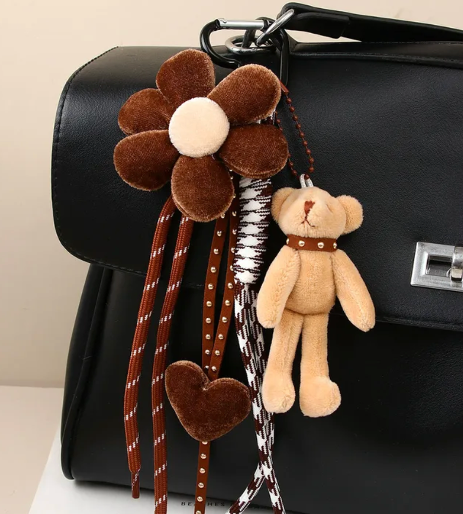 Bag Charm Peluche Ourson – Studio J