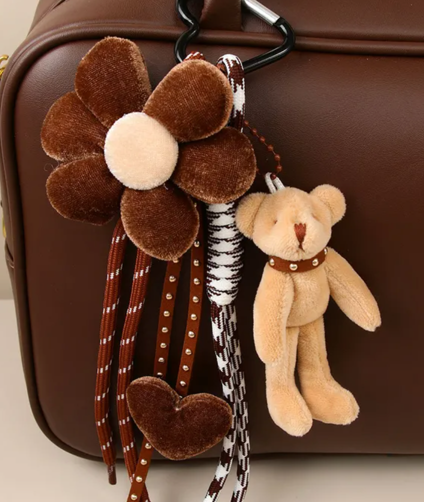 Bag Charm Peluche Ourson – Studio J