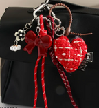 Bag Charm Cœur Crochet – Studio J