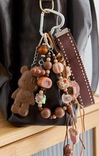 Bag Charm ourson chocolat – Studio J