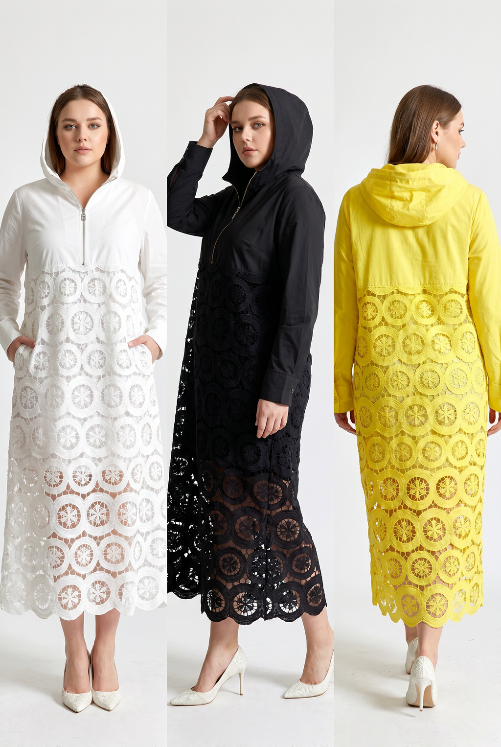 Robe Camille – Robe Longue Coton Femme Grande Taille | Studio J