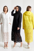 Robe Camille – Robe Longue Coton Femme Grande Taille | Studio J