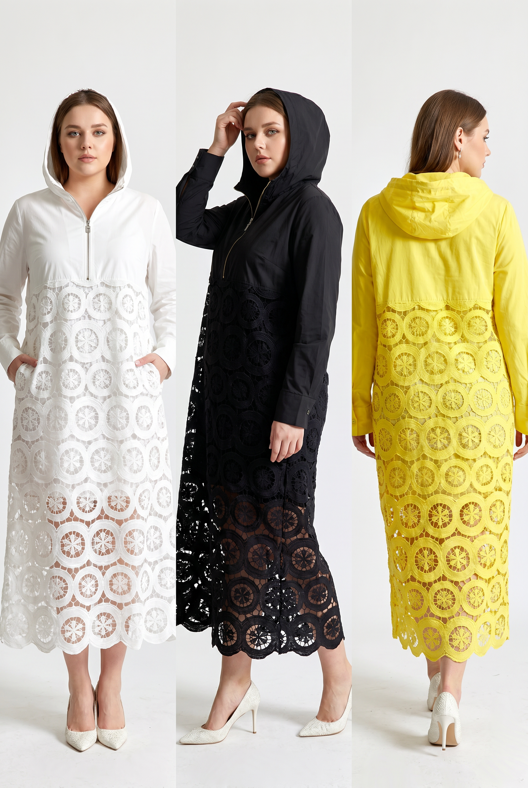 Robe Camille – Robe Longue Coton Femme Grande Taille | Studio J